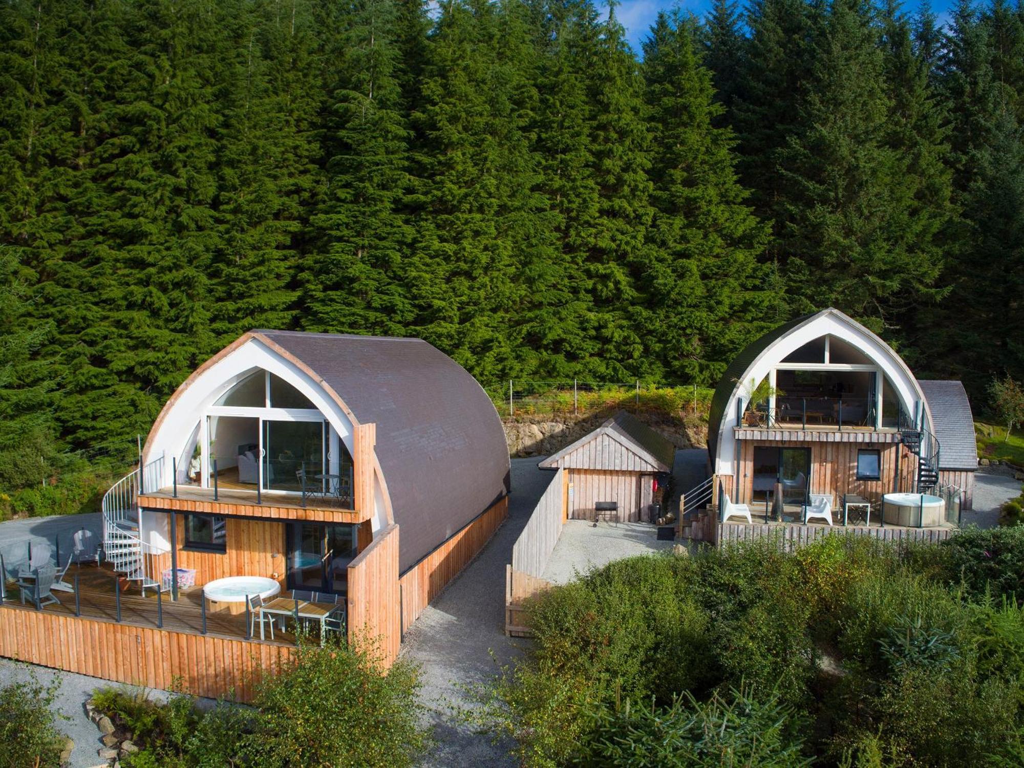 Villa Jill Strawbale House- Ukc2935 Strontian Exterior foto