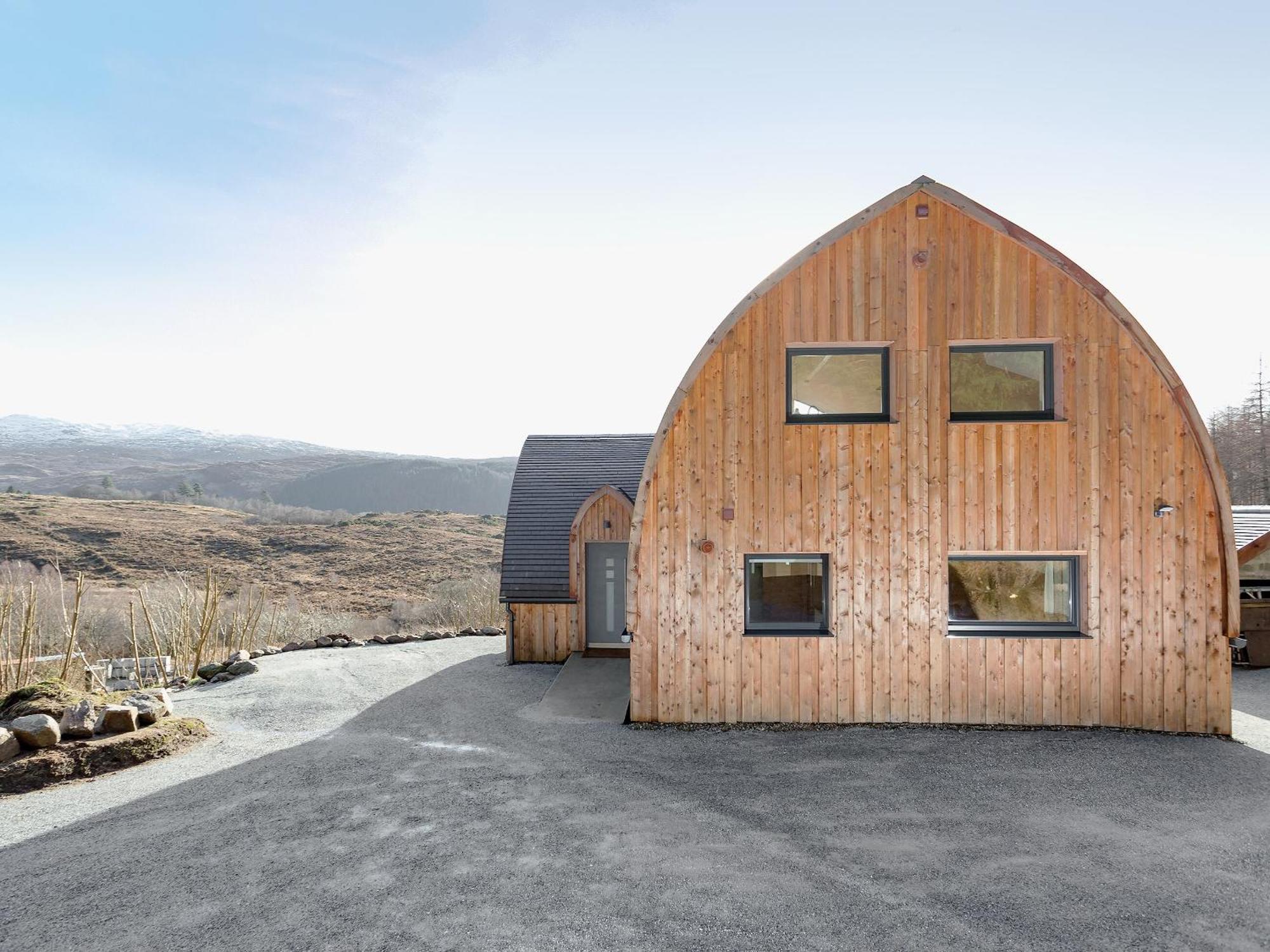 Villa Jill Strawbale House- Ukc2935 Strontian Exterior foto
